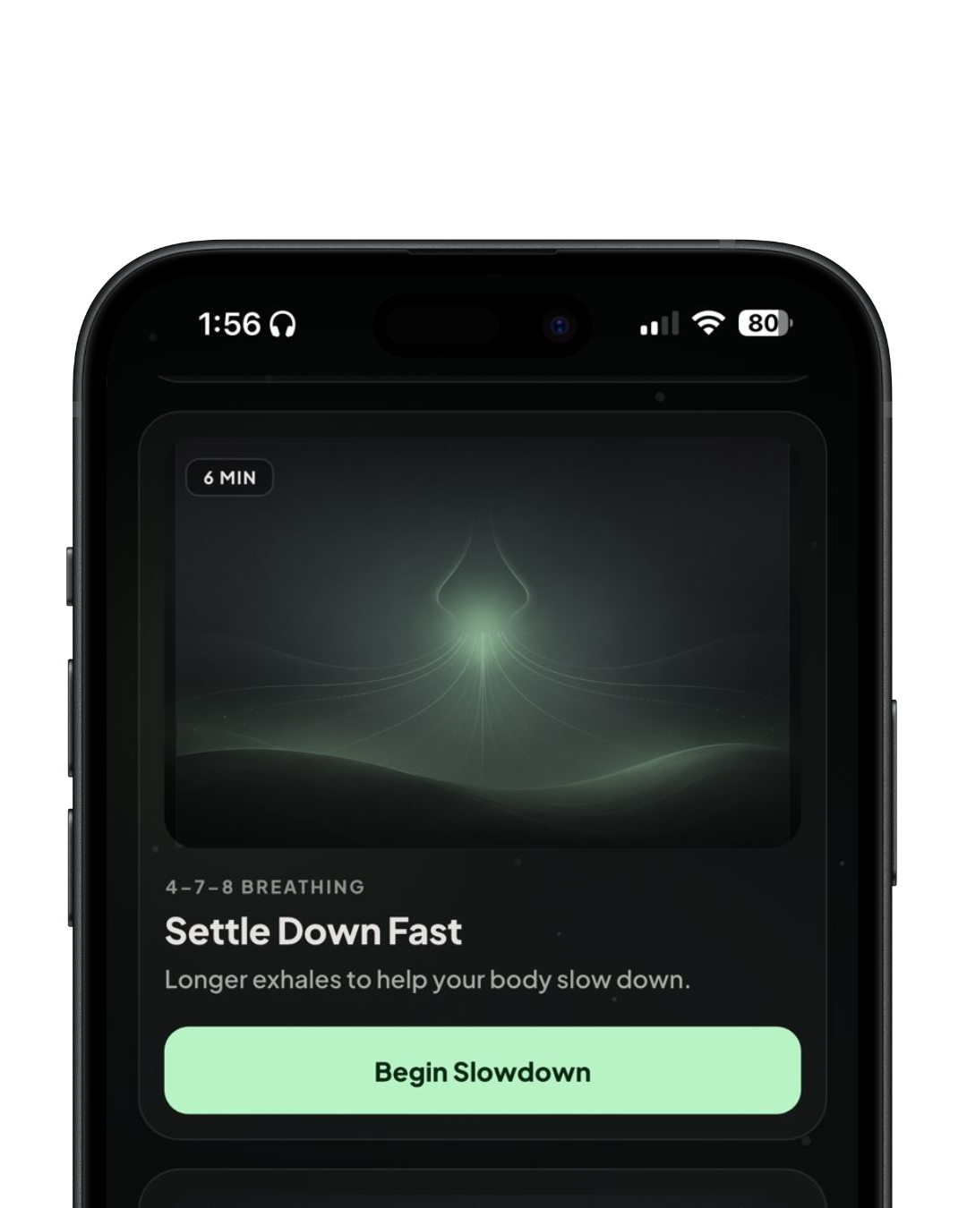 One Day calm screen preview