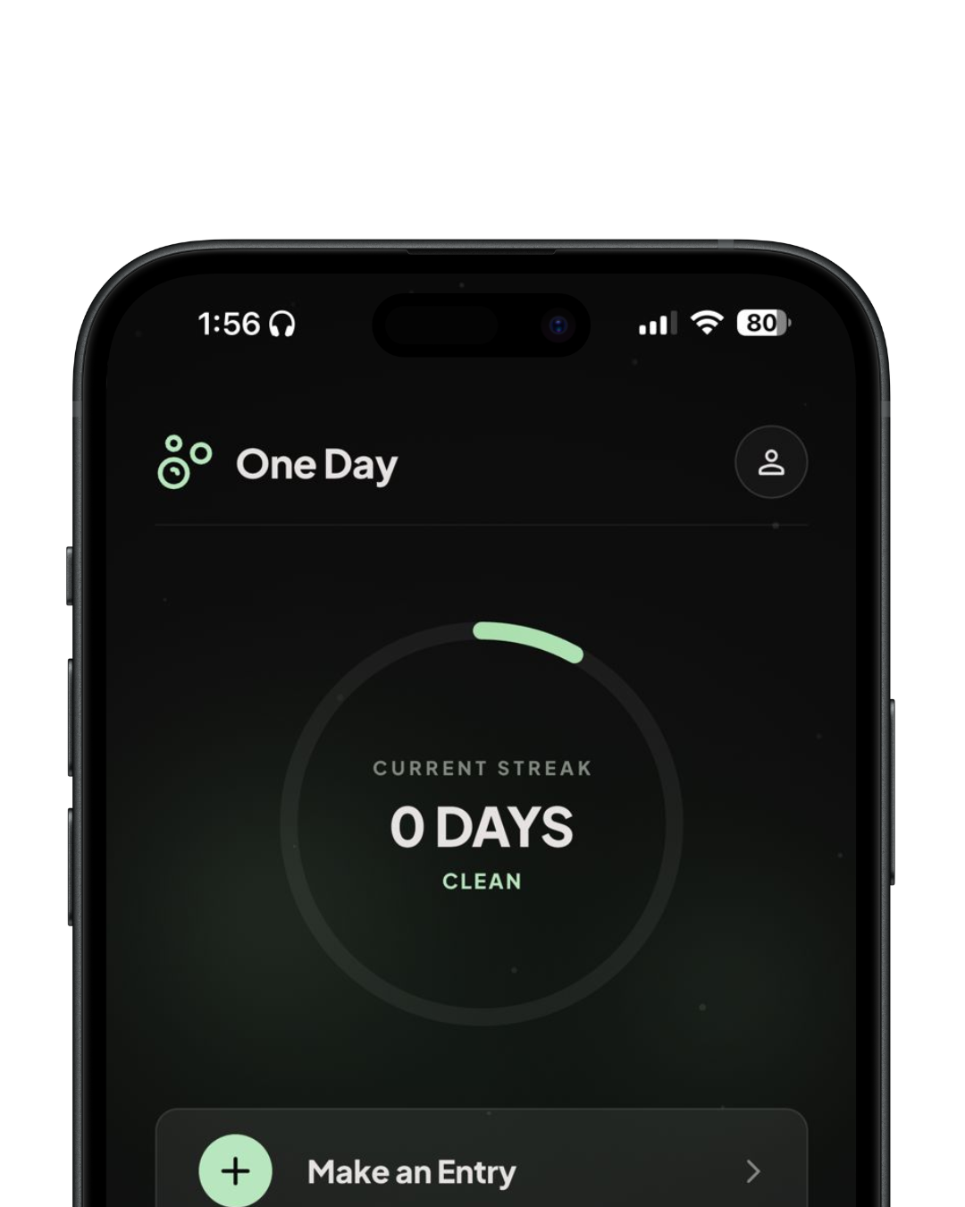 One Day home screen preview